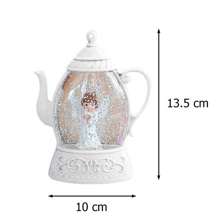 ของตกแต่ง SNAZZ ANGLE LAMP 10x13.5 ซม. สีขาว_5