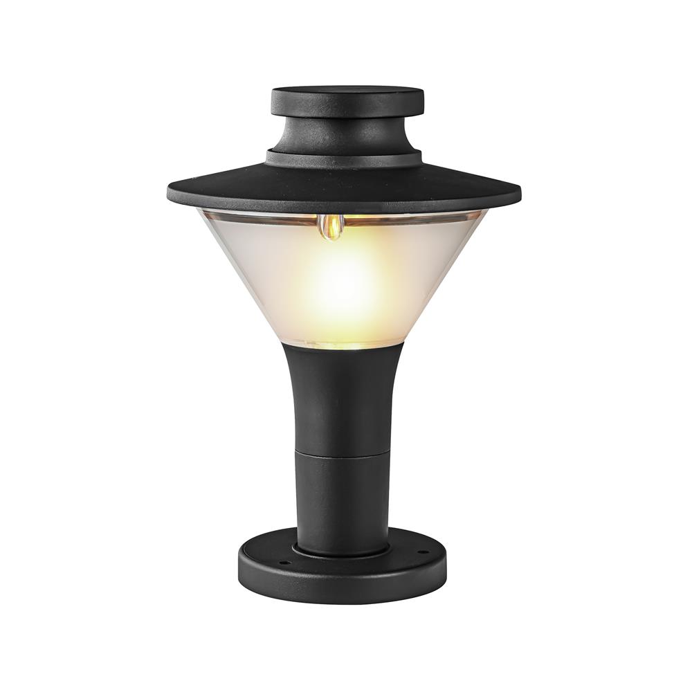 ไฟหัวเสา CARINI 921F สีดำ