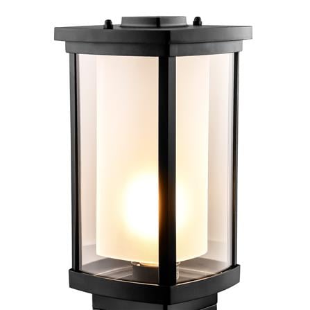 ไฟหัวเสา CARINI 908FS สีดำ_1