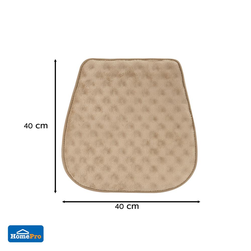เบาะรองนั่ง HOME LIVING STYLE HARU 16x16 นิ้ว สีน้ำตาล (แพ็ก 2 ชิ้น)