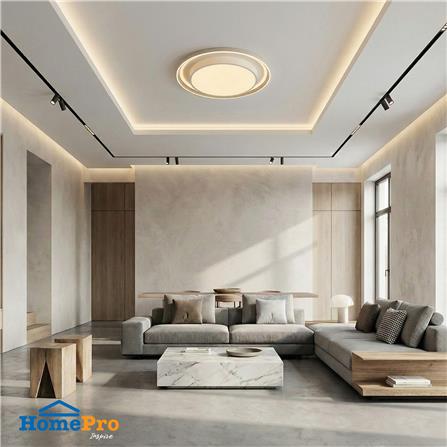 ไฟเพดาน LED CARINI CR131 20 นิ้ว 55 วัตต์ DAYLIGHT/COOL WHITE/WARM WHITE_1