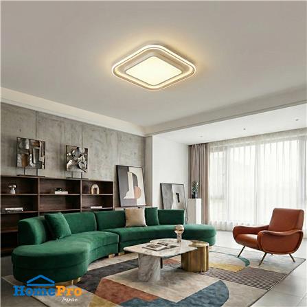 ไฟเพดาน LED CARINI CR121  20 นิ้ว 54 วัตต์ DAYLIGHT/COOL WHITE/WARM WHITE สีขาว_1