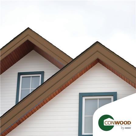 ไม้เชิงชาย CONWOOD 23.5x305x2.2 ซม. สีสัก_2