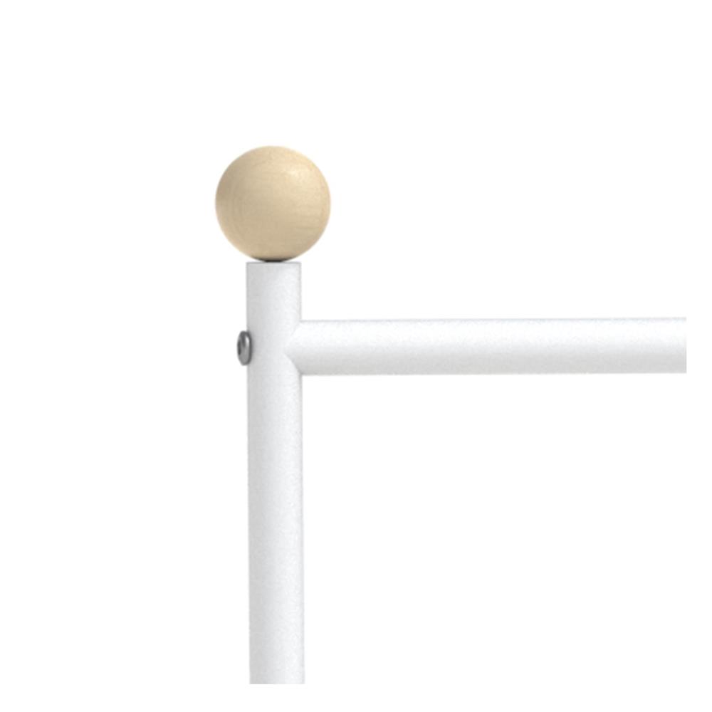 ราวแขวนผ้า 2 ราวแขวน PLIM ARRIS 80 ซม. สีขาว