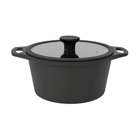 หม้อ 2 หู พร้อมฝาแก้ว 20 ซม. PINTINOX EVO_0