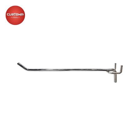 ตะขอแขวนเหล็กแบบหนา CUSTOMAI 20 ซม. สีเงิน_0