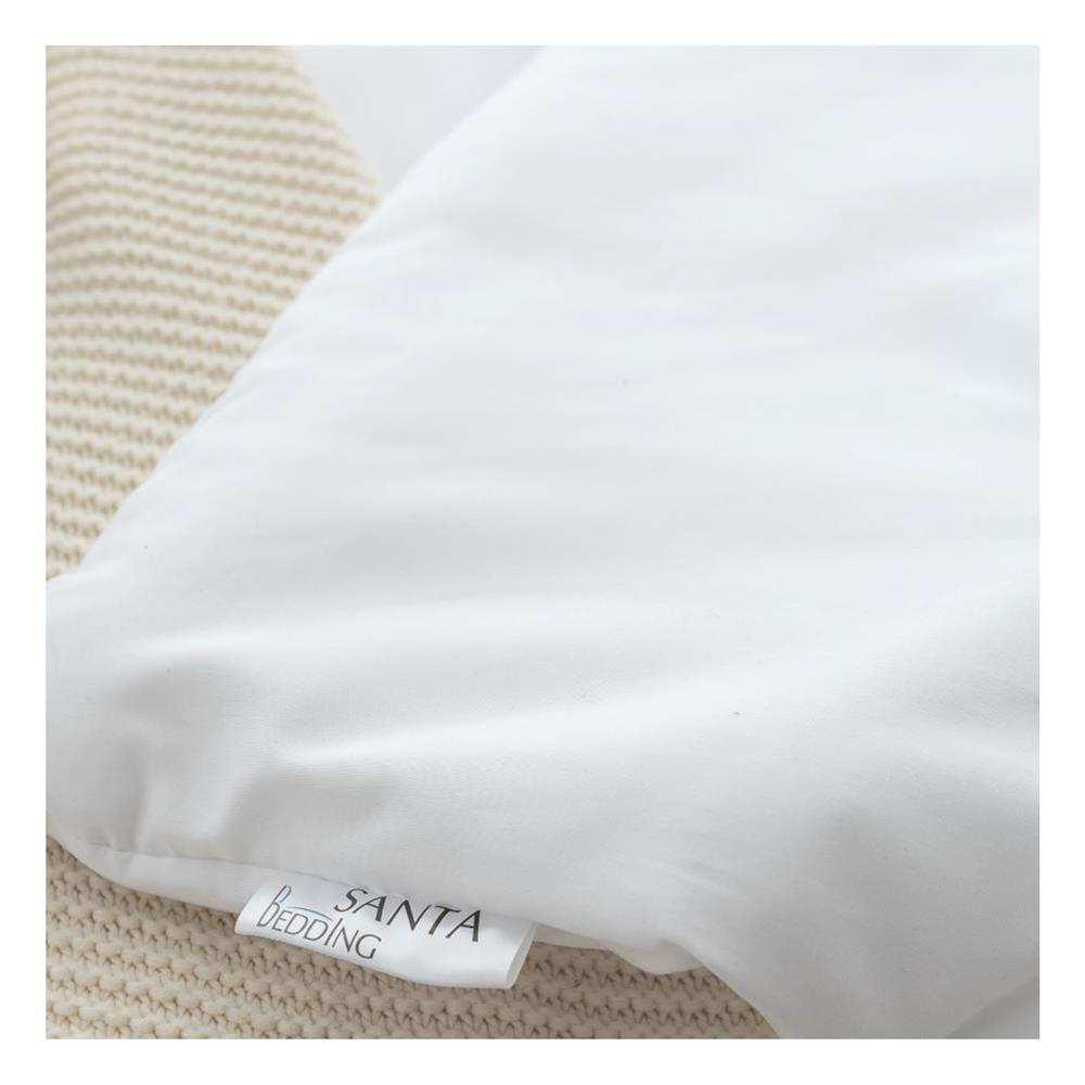 ผ้านวม SANTA BEDDING 70x90 นิ้ว สี WHITE