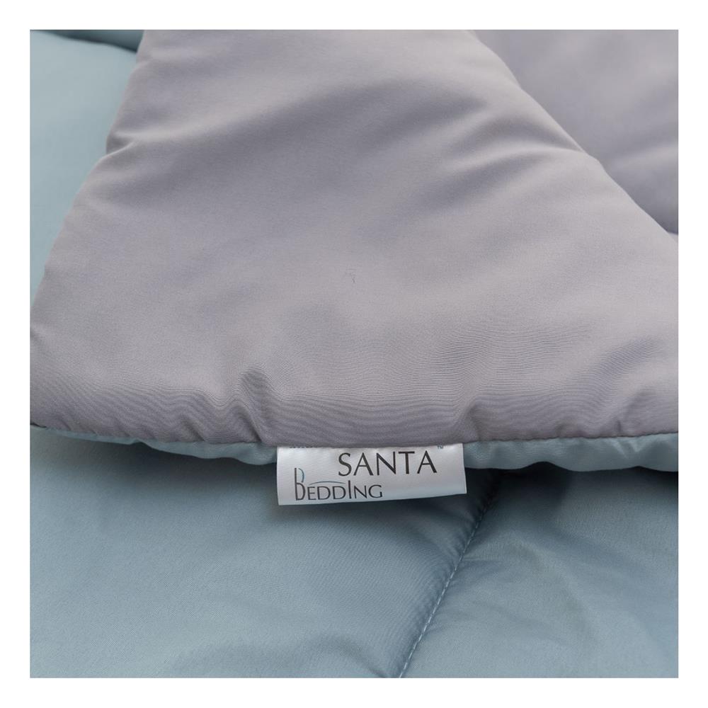 ผ้านวม SANTA BEDDING 100x90 นิ้ว สี GREY/GREEN