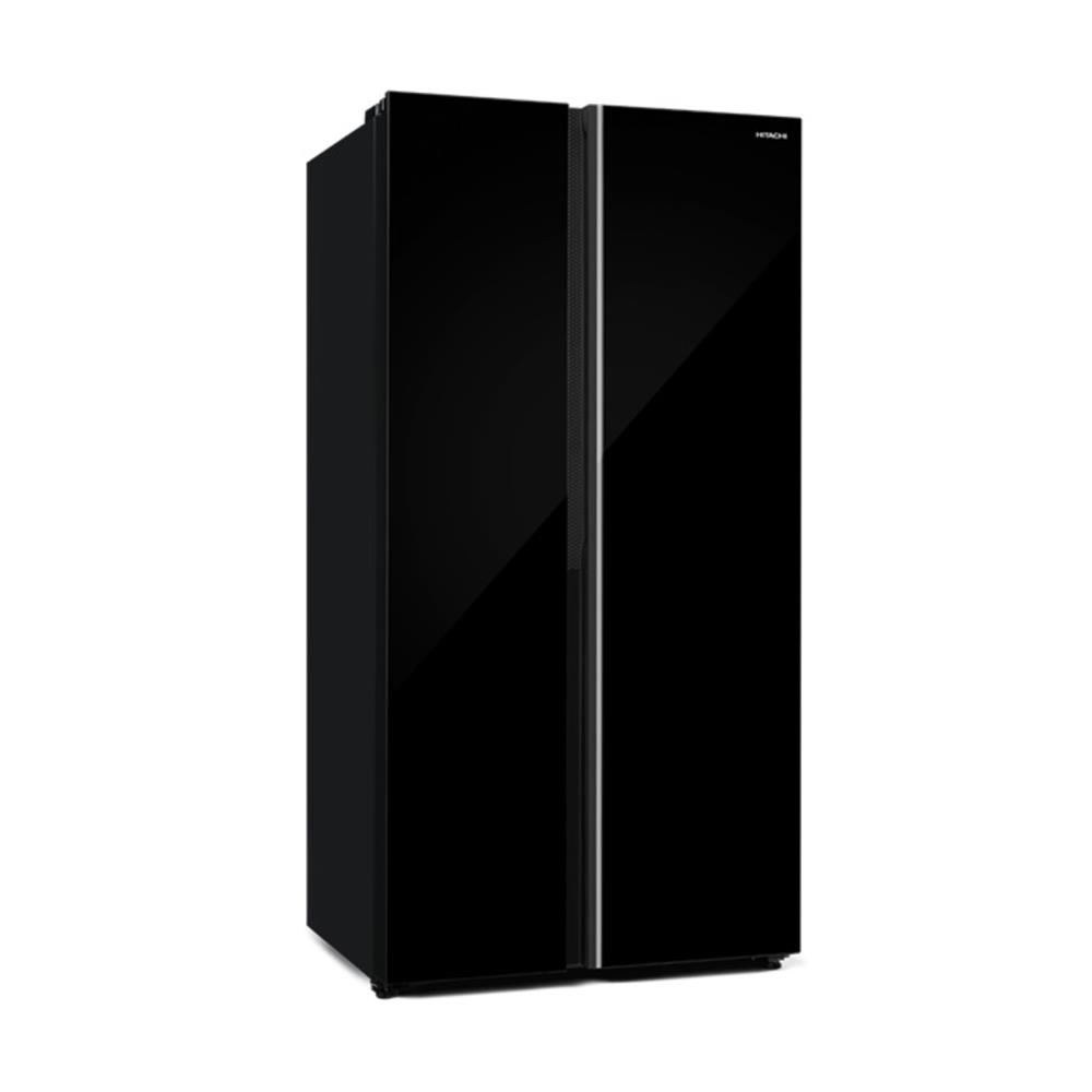 ตู้เย็น SIDE BY SIDE HITACHI HRSN9713ESAGBKTH 23.1 คิว อินเวอร์เตอร์ กระจกดำ