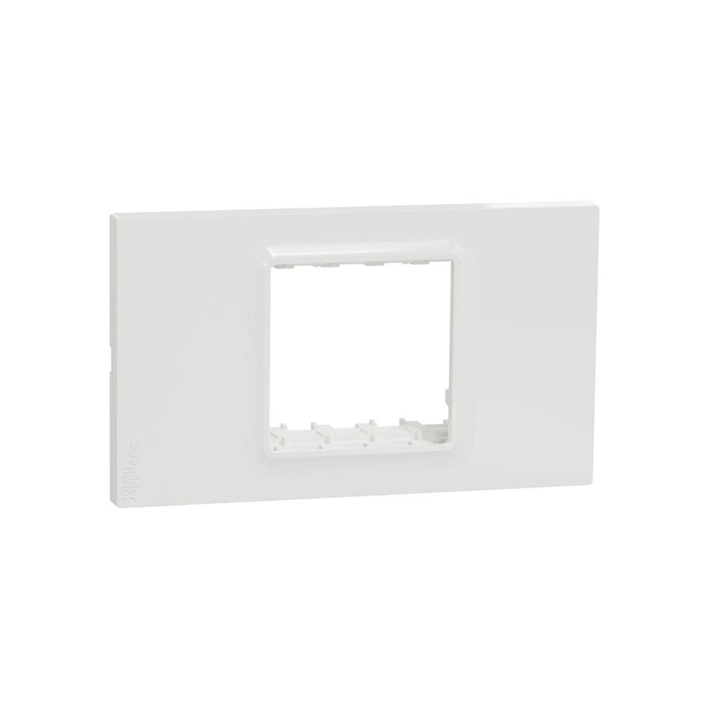 หน้ากาก 2 ช่องกลาง SCHNEIDER M3TS02_WE MILUZ