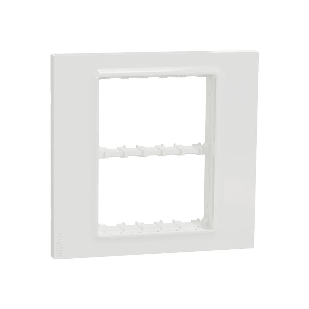 หน้ากาก 6 ช่อง SCHNEIDER M3TS06_WE MILUZ