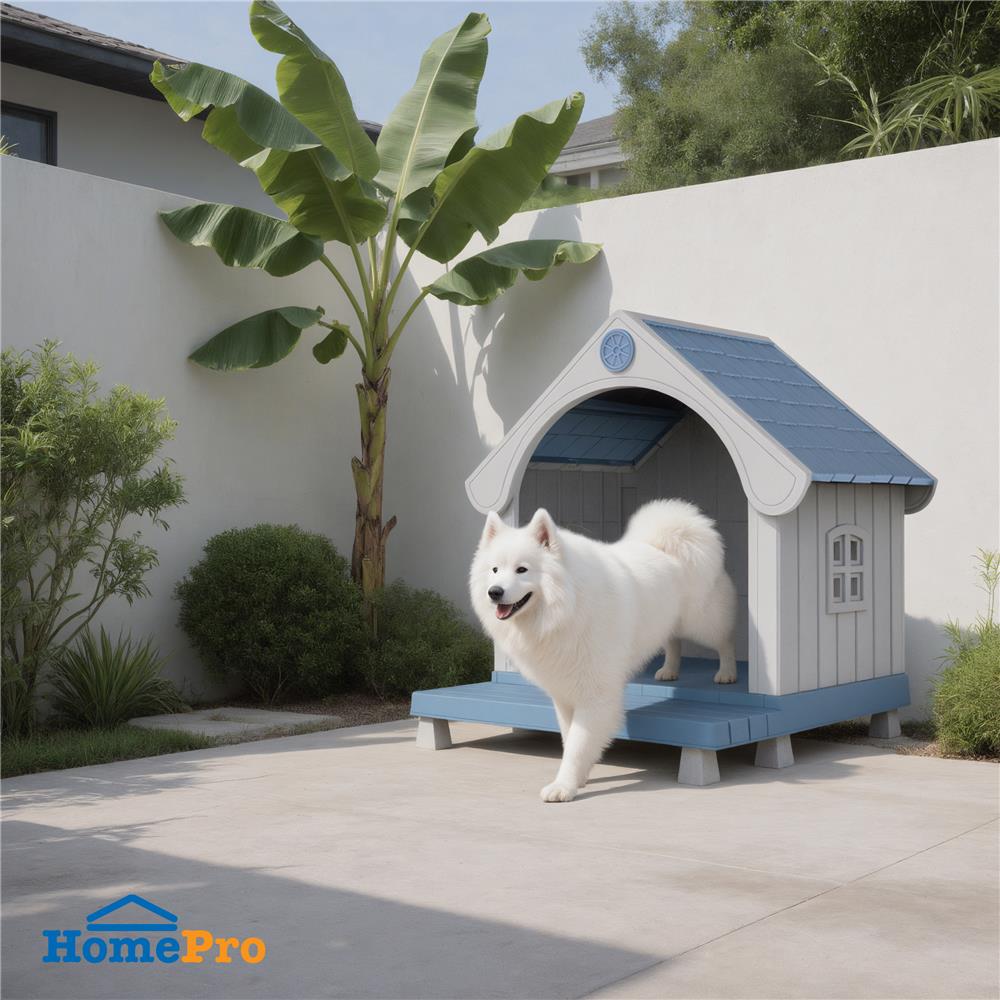 บ้านสัตว์เลี้ยง DPETT HONEY COMB HOUSE สีเทา-ฟ้า