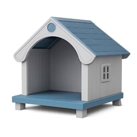 บ้านสัตว์เลี้ยง DPETT HONEY COMB HOUSE สีเทา-ฟ้า_0