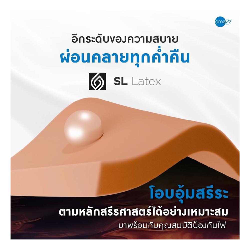 ที่นอน 5 ฟุต OMAZZ FERRIS (พร้อมชุดเครื่องนอน 8 ชิ้น)