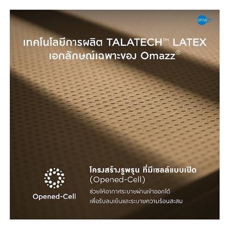 ที่นอน 5 ฟุต OMAZZ FERRIS (พร้อมชุดเครื่องนอน 8 ชิ้น)_9