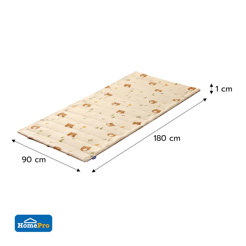 ที่นอนปิกนิก SNAZZ LITTLE-B 90x180 ซม. สี BROWN