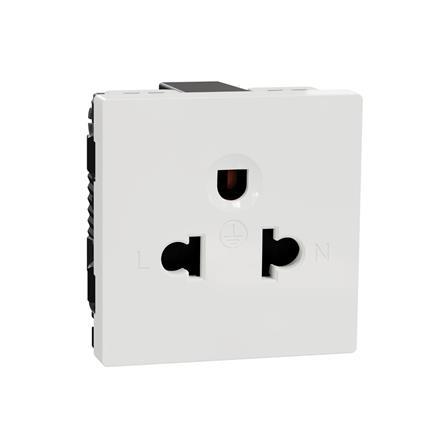 เต้ารับเดี่ยว 3 ขา SCHNEIDER M3TS426UST_WE MILUZ สีขาว_1