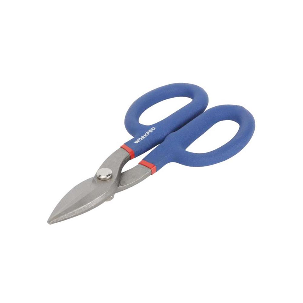 กรรไกรตัดแผ่นโลหะแบบตัดตรง WORKPRO 7 นิ้ว