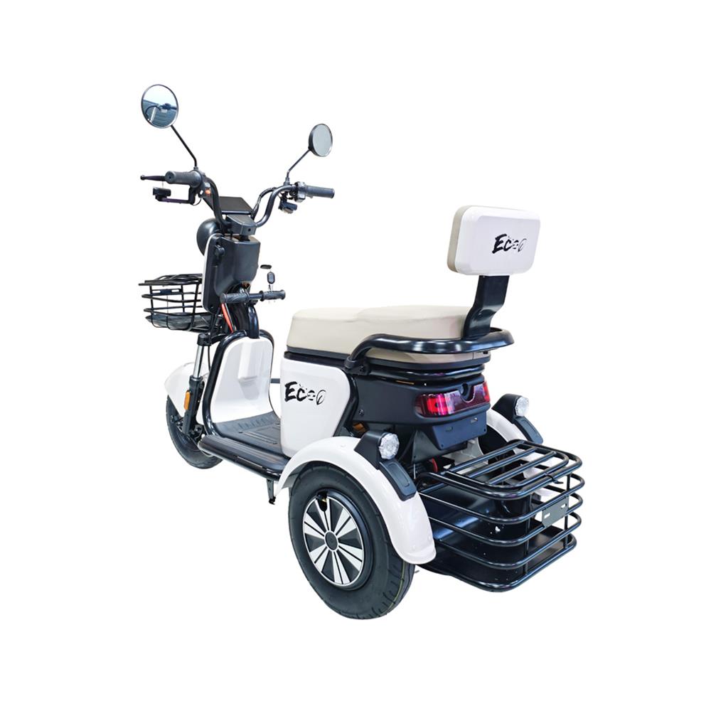 จักรยานไฟฟ้า 3 ล้อ EM EM8 สีขาว