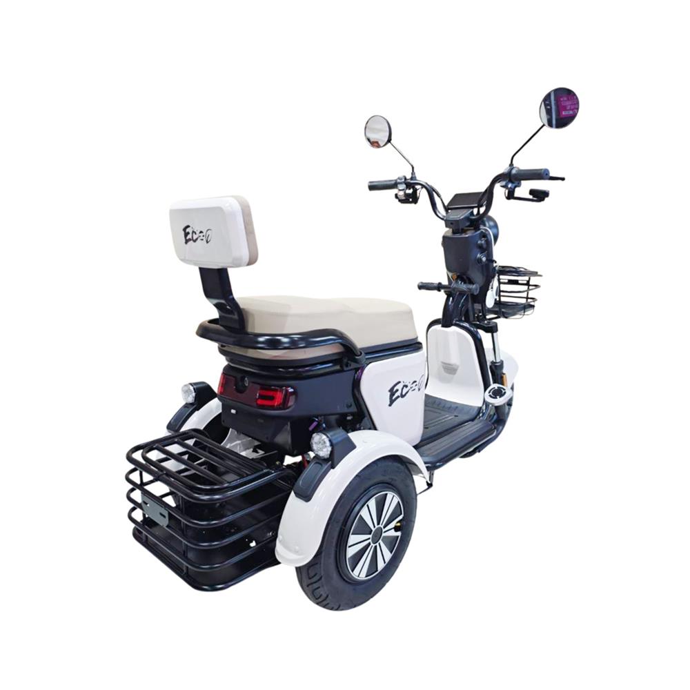 จักรยานไฟฟ้า 3 ล้อ EM EM8 สีขาว