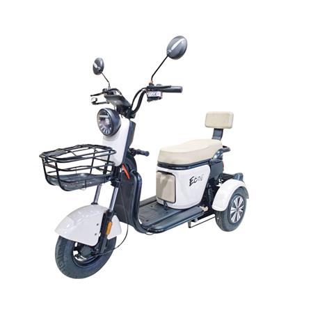 จักรยานไฟฟ้า 3 ล้อ EM EM8 สีขาว_3