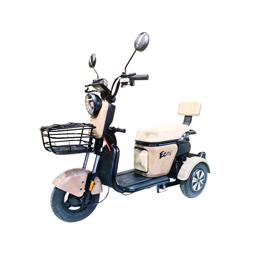 จักรยานไฟฟ้า 3 ล้อ EM EM8 สีน้ำตาล