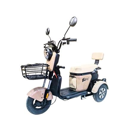 จักรยานไฟฟ้า 3 ล้อ EM EM8 สีน้ำตาล_3