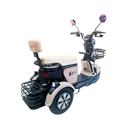 จักรยานไฟฟ้า 3 ล้อ EM EM8 สีน้ำตาล_7