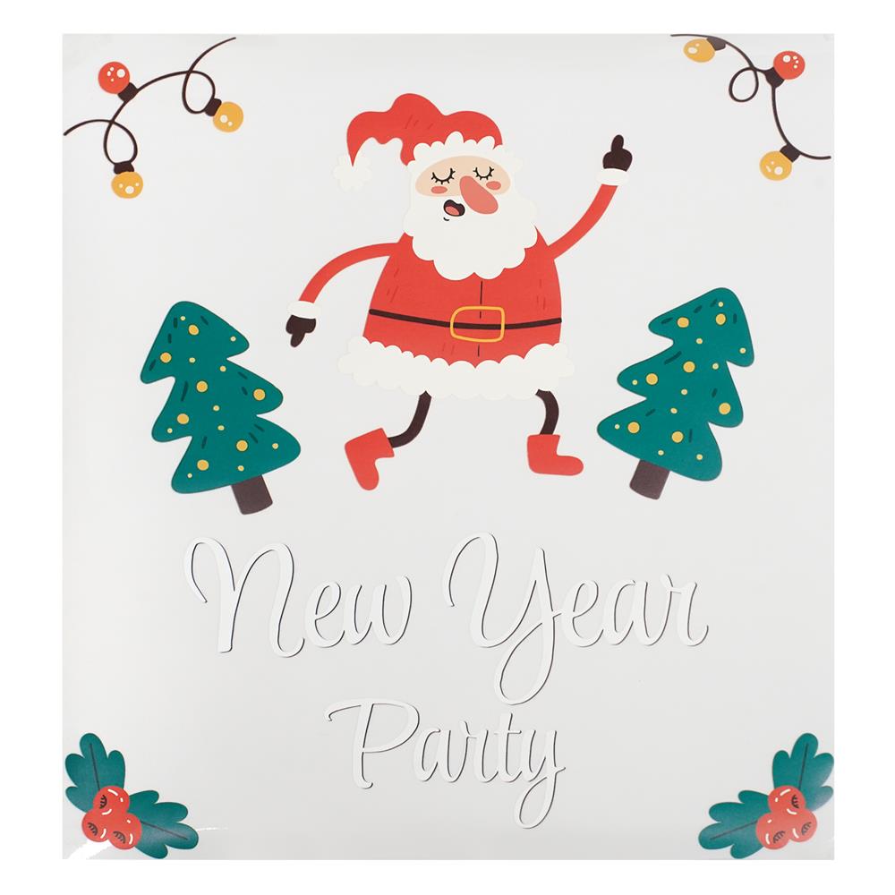 แผ่น PVC สุญญากาศ HOME LIVING STYLE NEW YEAR 38x43 ซม.