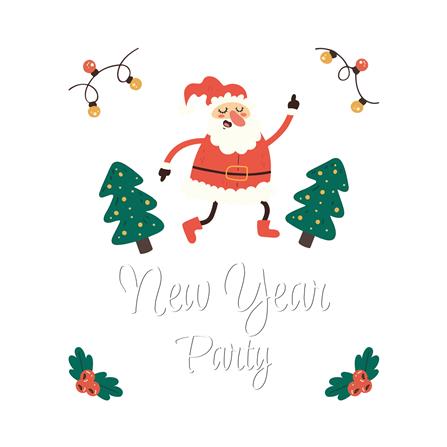 แผ่น PVC สุญญากาศ HOME LIVING STYLE NEW YEAR 38x43 ซม._0