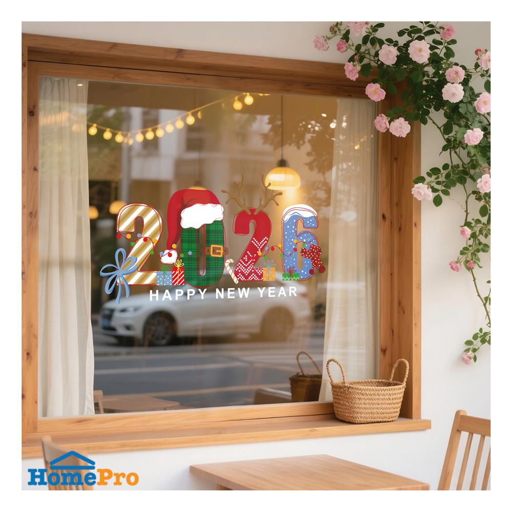 แผ่น PVC สุญญากาศ HOME LIVING STYLE 2026 68x38 ซม.