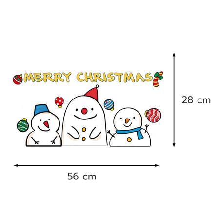 แผ่น PVC สุญญากาศ HOME LIVING STYLE SNOW FAMILY 56x28 ซม._4