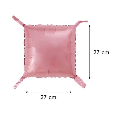 ลูกโป่งฟอยล์ทรงสี่เหลี่ยม SNAZZ 11 นิ้ว สีชมพู-ม่วง_2