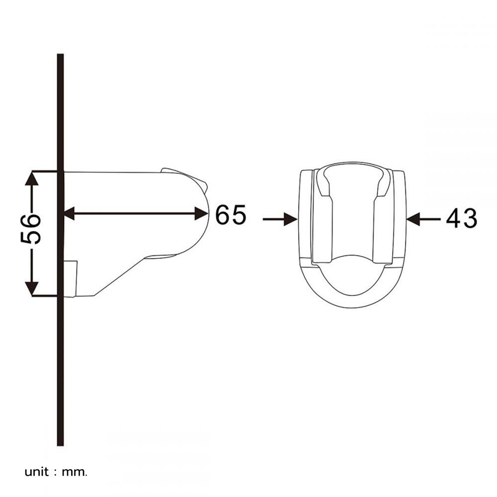 ขอแขวนฝักบัว RASLAND G722-G3366