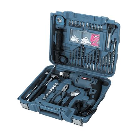 ชุดสว่านไฟฟ้าพร้อมอุปกรณ์ 45 ชิ้น ROWEL ABD650-45S 650 วัตต์_1