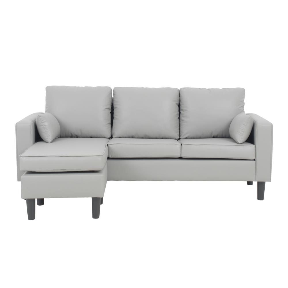 โซฟาเข้ามุม FURDINI MAFIA สีเทา