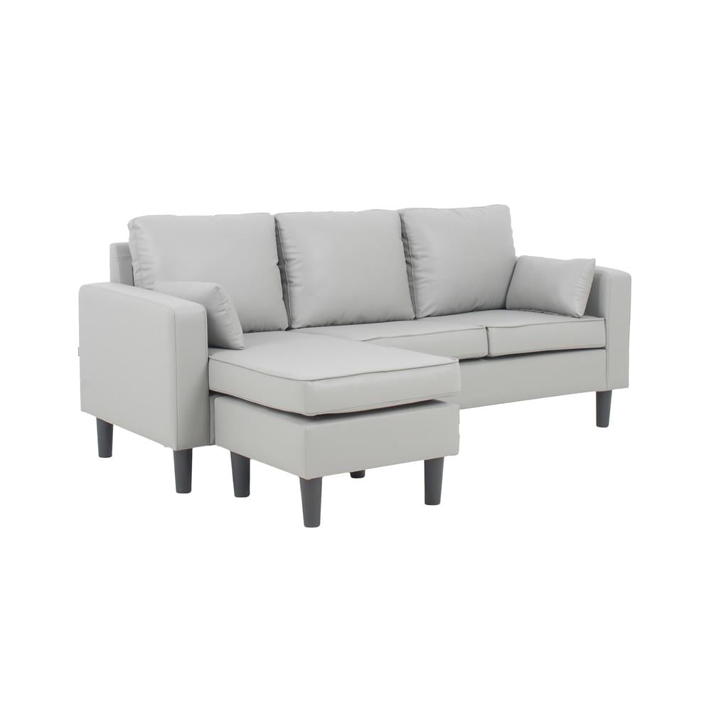 โซฟาเข้ามุม FURDINI MAFIA สีเทา