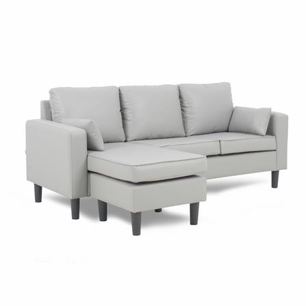 โซฟาเข้ามุม FURDINI MAFIA สีเทา_1