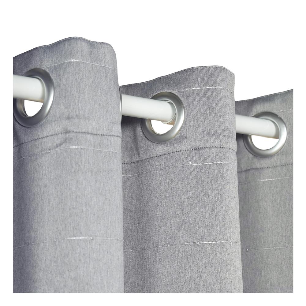 ผ้าม่าน EYELET HOME LIVING STYLE CRUISE UV 140x220 ซม. สีเทา