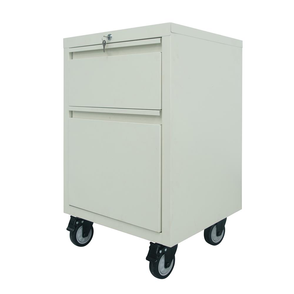 ตู้ลิ้นชักเหล็ก 2 ลิ้นชัก FURDINI BROOK 52 ซม. สี IVORY