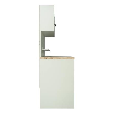 ตู้เหล็ก + WORK STATION FURDINI BROOK 80 ซม. สี WOOD/IVORY_2