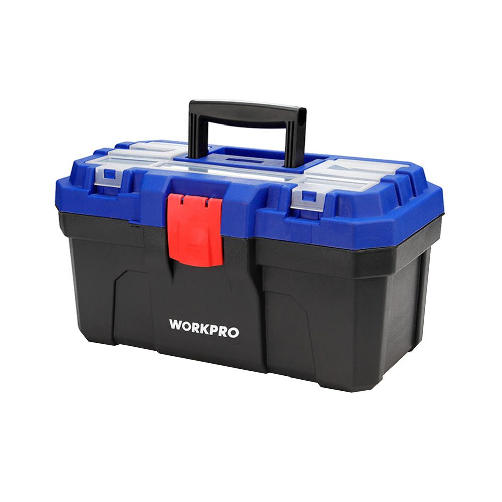 กล่องเครื่องมือช่าง WORKPRO 16 นิ้ว สีดำ/น้ำเงิน