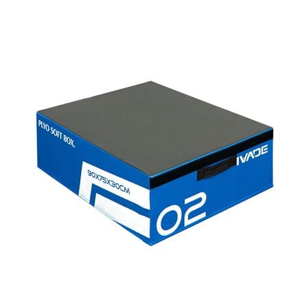 กล่องกระโดด IVADE PRO 90x75x30 ซม. สีน้ำเงิน_0