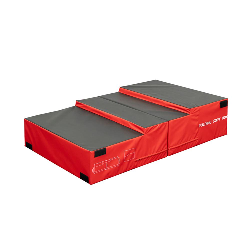 กล่องกระโดด IVADE FOLDING 90x75x60 ซม. สีแดง