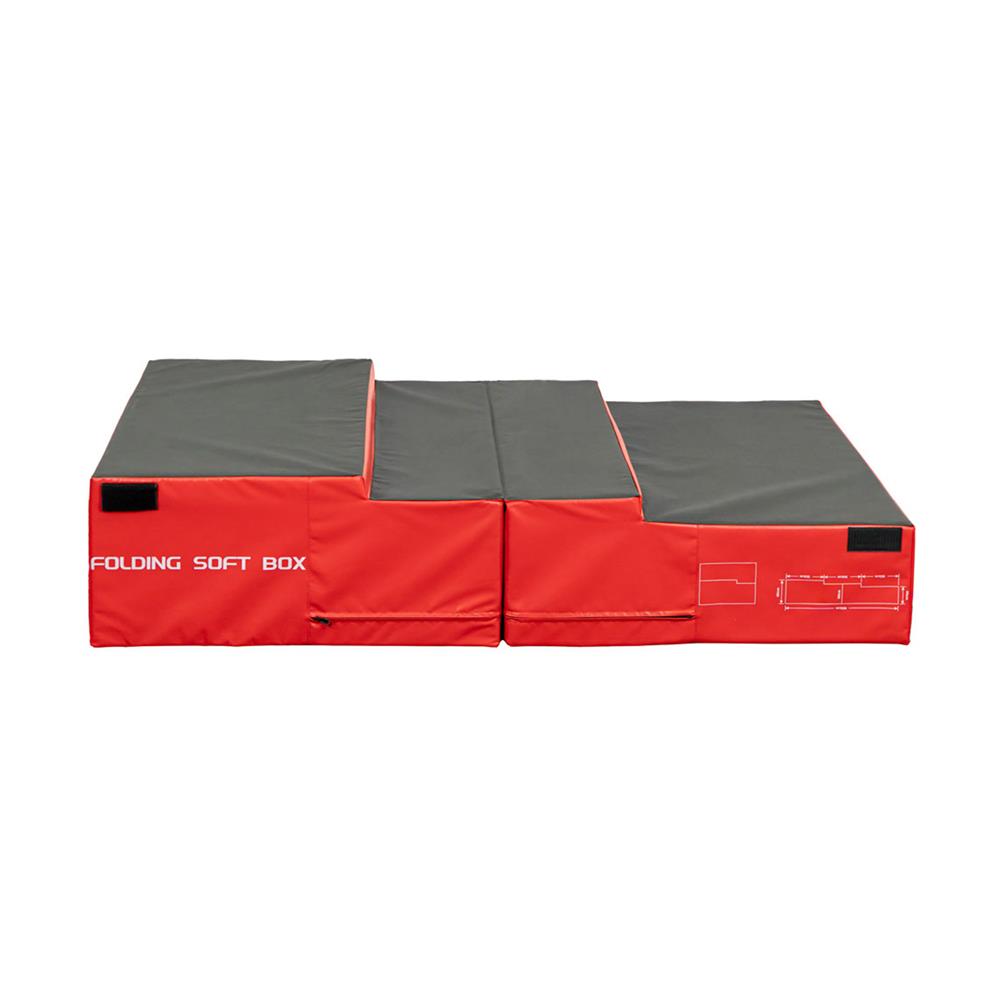 กล่องกระโดด IVADE FOLDING 90x75x60 ซม. สีแดง