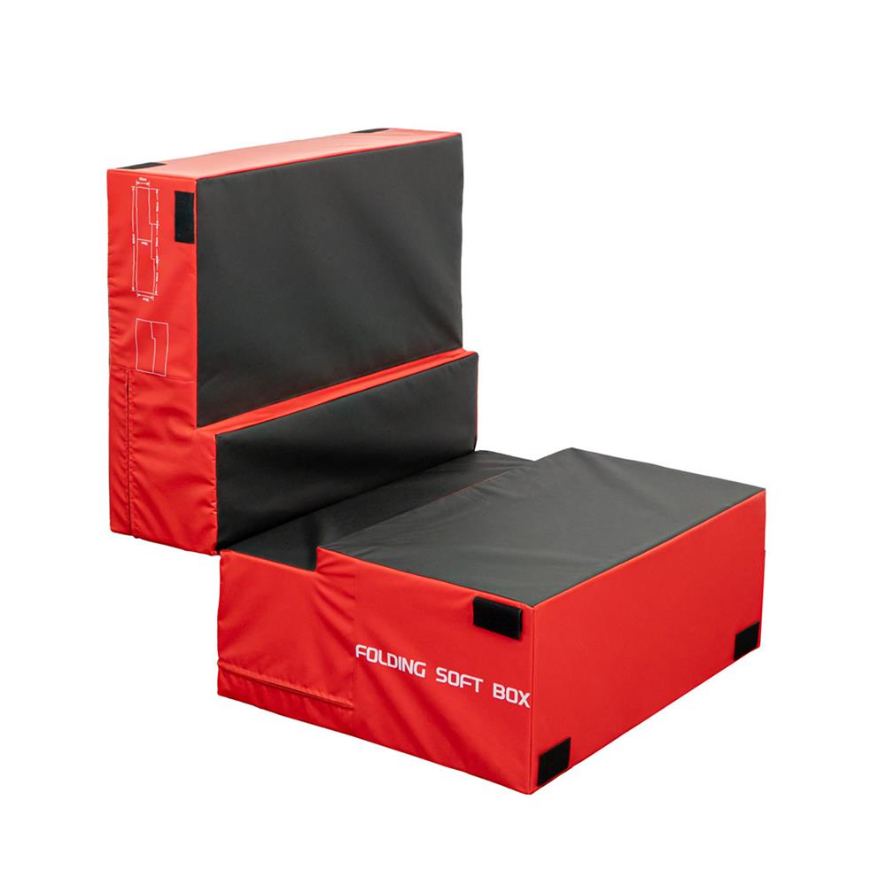 กล่องกระโดด IVADE FOLDING 90x75x60 ซม. สีแดง