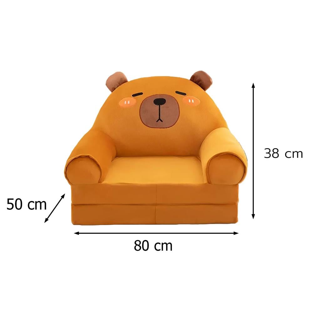 โซฟาเบดเด็ก FURDINI CAPYBARA สีน้ำตาล