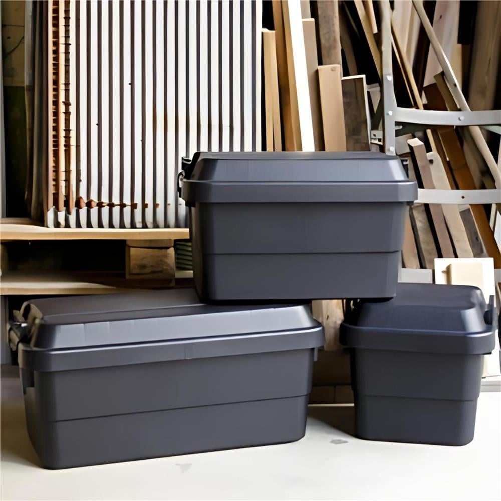 กล่องเครื่องมือ DIY TRUSCO BLKC-70 70 ลิตร สีดำ