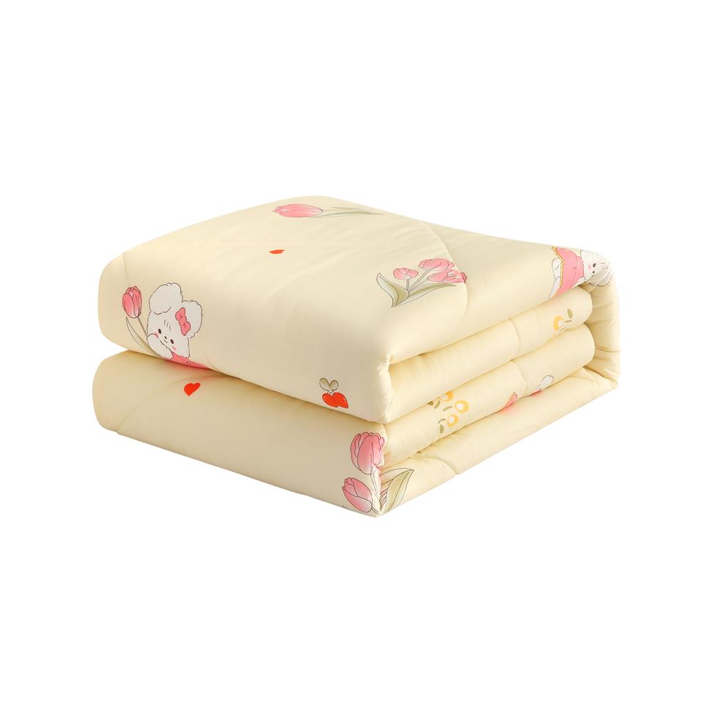 ผ้าห่ม HOME LIVING STYLE KITTY BLOSSOM 70x90 นิ้ว สี CREAM