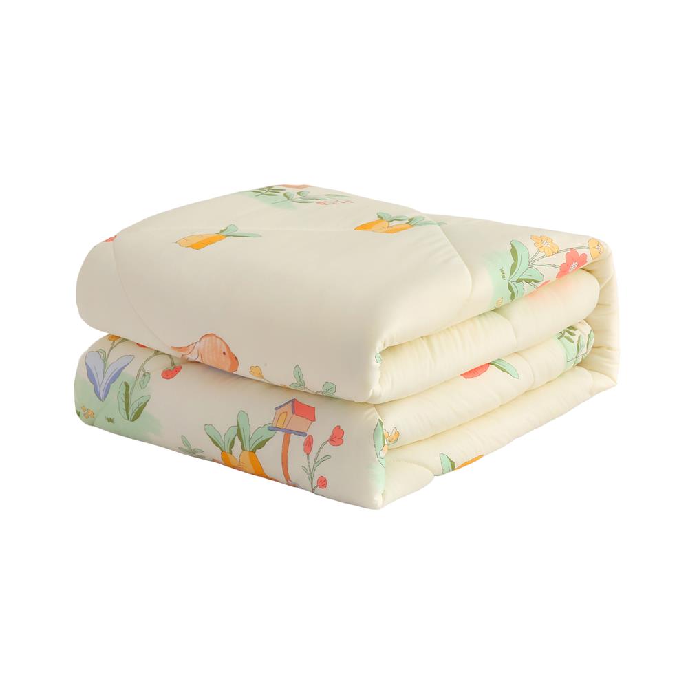 ผ้าห่ม HOME LIVING STYLE BUNNY GARDEN 70x90 นิ้ว สี CREAM